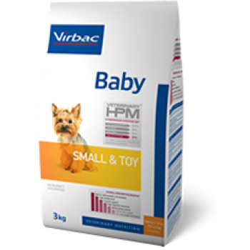 Virbac HPM baby dog small&toy 3kg